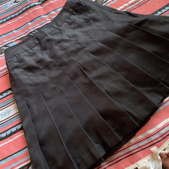 WEGO(ウィゴー)のWEGO プリーツスカート 黒 制服 レディースのスカート(ミニスカート)の商品写真
