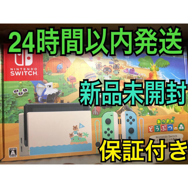 Nintendo Switch あつまれどうぶつの森セット　新品　値下げ不可