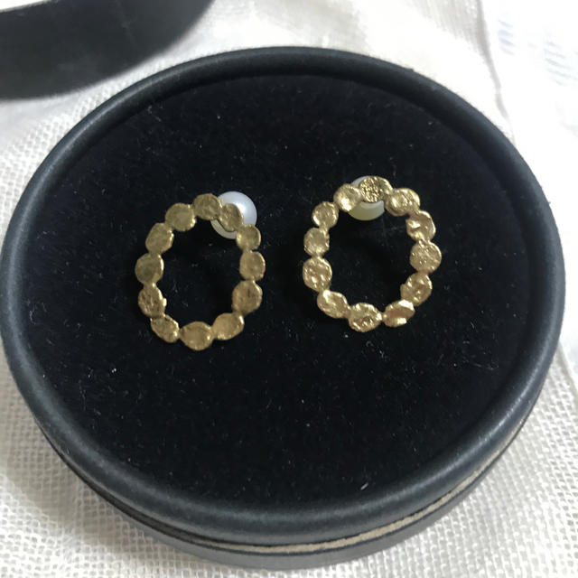 激安価格の accessories mau brass まるまるイヤリングブローチセット