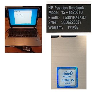 ヒューレットパッカード(HP)のHPノートパソコン ジャンク品(PCパーツ)