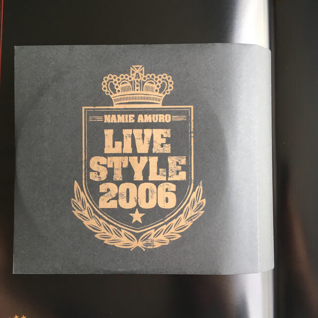 安室奈美恵　LIVE STYLE 2006 パンフレット　未開封DVD付