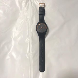 アイスウォッチ(ice watch)の値下げ！！アイスウォッチ　ice Watch 黒(腕時計(アナログ))