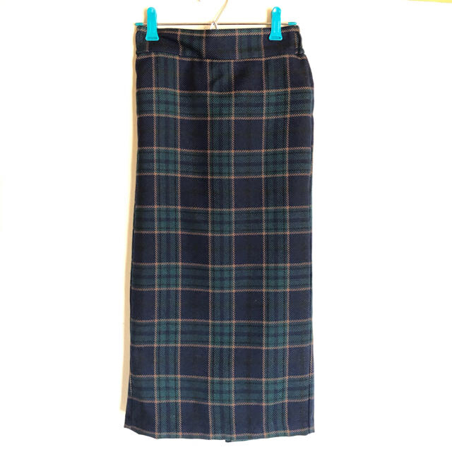 GU(ジーユー)の【GU】チェックタイトスカート【S】 レディースのスカート(ひざ丈スカート)の商品写真