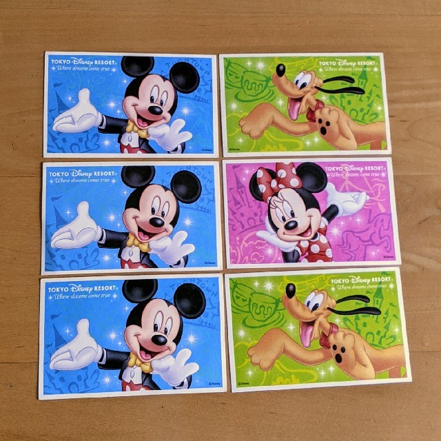 Disney(ディズニー)の使用済み　Disneyチケット チケットの施設利用券(遊園地/テーマパーク)の商品写真