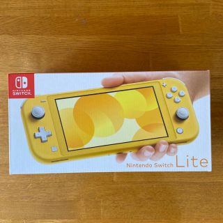 ニンテンドースイッチ(Nintendo Switch)のNintendo Switch Lite スイッチ ライト 本体 イエロー(携帯用ゲーム機本体)