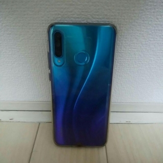 HUAWEI P30 lite ブルー 64 GB SIMフリーの通販 by さくら's shop｜ラクマ