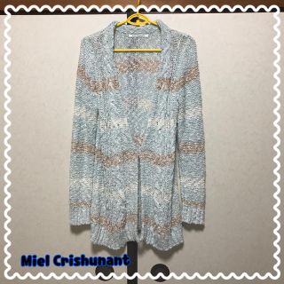 ミエルクリシュナ(Miel Crishunant)のmiel  crishunant  ロングガーディガン(カーディガン)