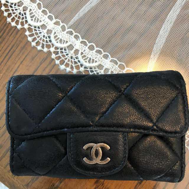 CHANEL(シャネル)のシャネル　キーケース　ジャンク品難あり レディースのファッション小物(キーケース)の商品写真