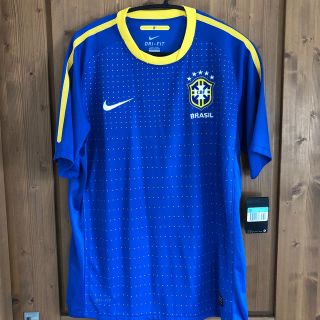 ナイキ(NIKE)のブラジル代表 2010 2nd 半袖 新品タグ付き(ウェア)