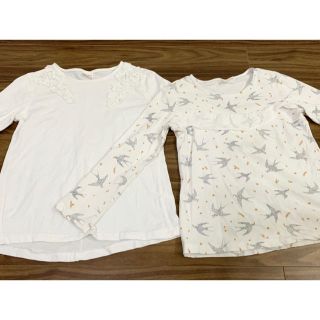 ザラキッズ(ZARA KIDS)のZARAKIDS ロンT ザラキッズ　女の子　長袖　128(Tシャツ/カットソー)