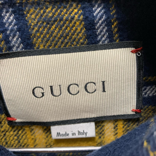 Gucci(グッチ)のGUCCI ウルフシャツ　18ss ネルシャツ　クリーニング 済 メンズのトップス(シャツ)の商品写真