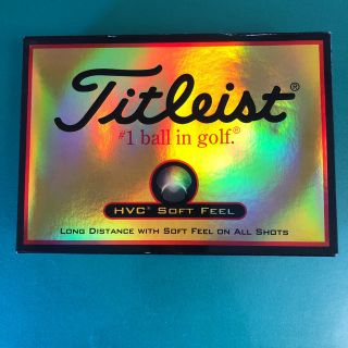 タイトリスト(Titleist)のタイトリスト ゴルフボール HVC ソフトフィール ホワイト　オマケ付き(ゴルフ)