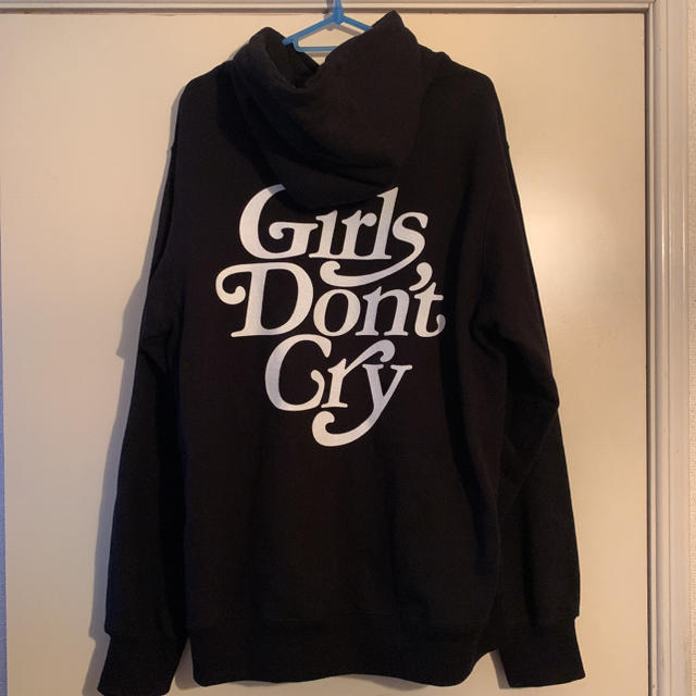 新品　Girls Don't Cry パーカー　黒　Lサイズ