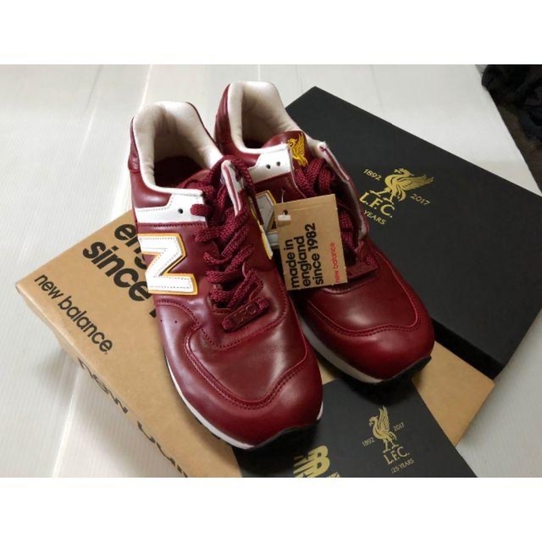 New Balance(ニューバランス)のレア！NEW BALANCE M576LFC 英 LFC 125周年 記念モデル メンズの靴/シューズ(スニーカー)の商品写真