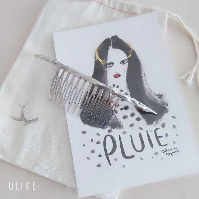 pluie プリュイ ネイキッドコーム シルバー pluie プリュイ ネイキッドコーム シルバー