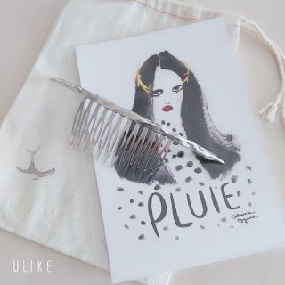 ロンハーマン(Ron Herman)のpluie プリュイ ネイキッドコーム　シルバー(バレッタ/ヘアクリップ)