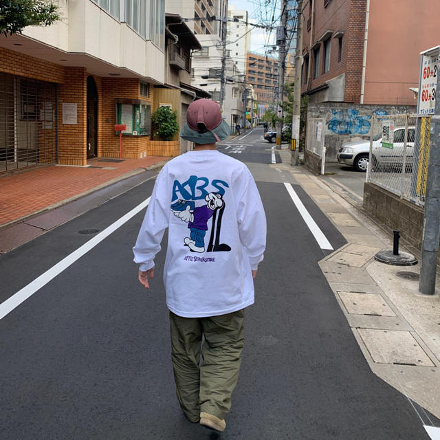 apple butter store FDABS L/S TEE White