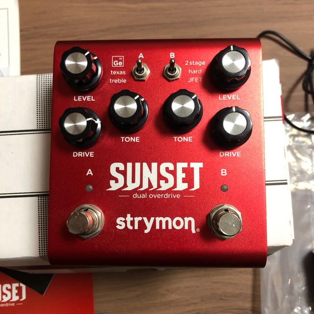 strymon ストライモン　SUNSET サンセット　デュアルオーバードライブ