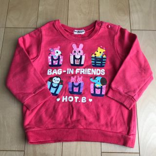 ホットビスケッツ(HOT BISCUITS)のミキハウス　ホットビスケッツ  トレーナー　90(Tシャツ/カットソー)