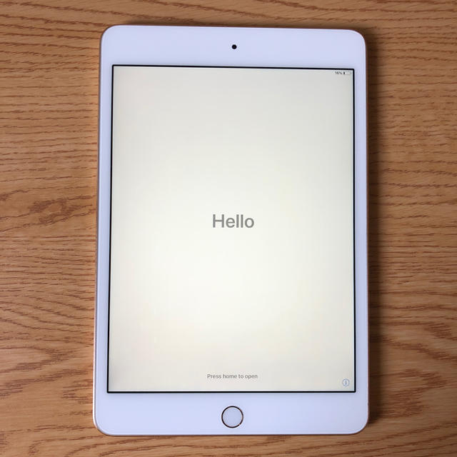 Apple ipad mini 4 GOLD 64GB A1538 初期済