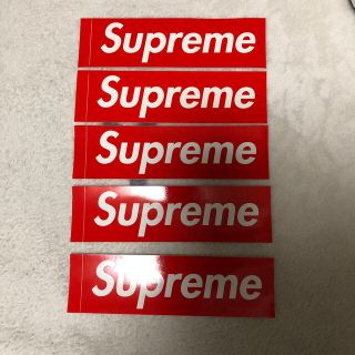 シュプリーム(Supreme)のsupreme シュプリーム　ステッカー　ボックスロゴ(ステッカー)