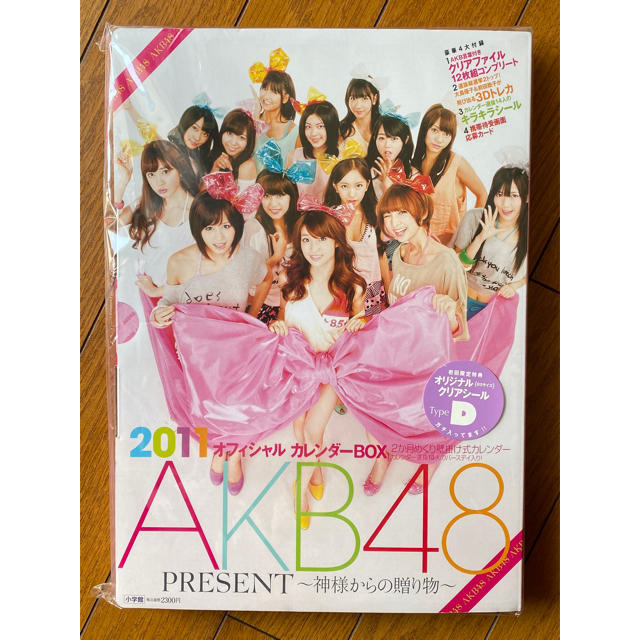 AKB48(エーケービーフォーティーエイト)の ✽ AKB48 ✽ 新品未開封 オフィシャルカレンダーBOX 2011 エンタメ/ホビーのタレントグッズ(アイドルグッズ)の商品写真