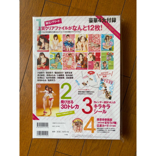 AKB48(エーケービーフォーティーエイト)の ✽ AKB48 ✽ 新品未開封 オフィシャルカレンダーBOX 2011 エンタメ/ホビーのタレントグッズ(アイドルグッズ)の商品写真