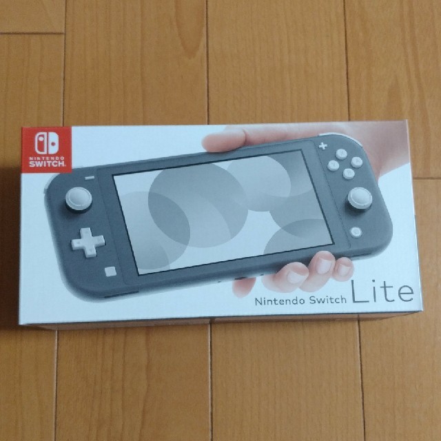 switchNintendo Switch lite グレー 本体　新品　スイッチ