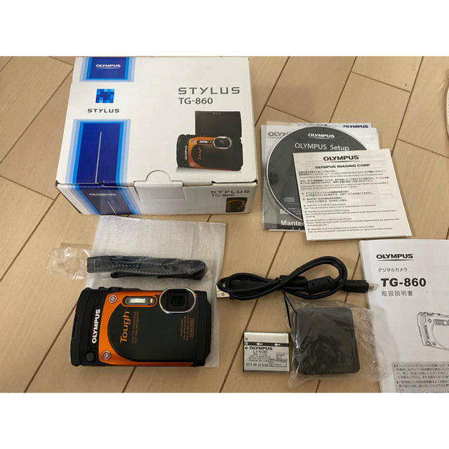 OLYMPUS(オリンパス)のOLYMPUS STYLUS TG860 スマホ/家電/カメラのカメラ(コンパクトデジタルカメラ)の商品写真