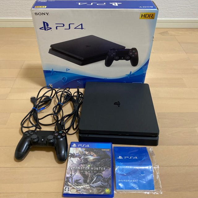 おまけ付★ PS4 本体 CUH-2100A MONSTER HUNTER