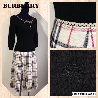 バーバリー(BURBERRY)のBURBERRYニット&スカートセット(セット/コーデ)