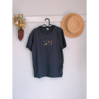 サンタモニカ(Santa Monica)の刺繍　tシャツ (Tシャツ/カットソー(半袖/袖なし))