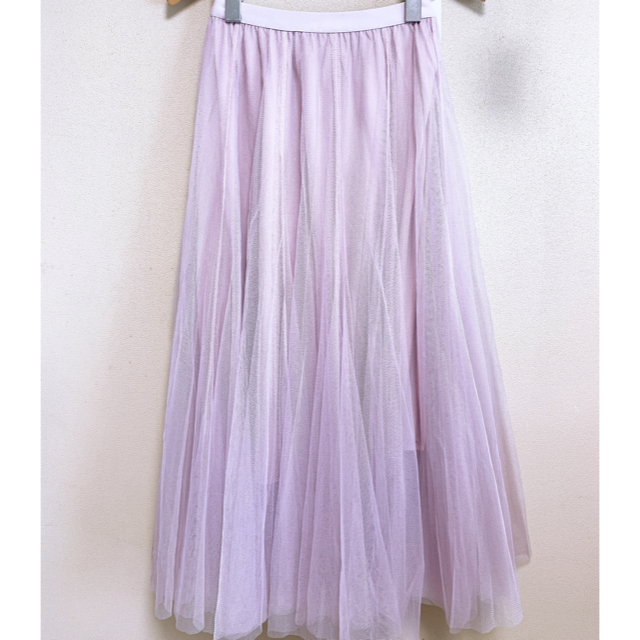 GRL(グレイル)のGRL チュールロングスカート レディースのスカート(ロングスカート)の商品写真