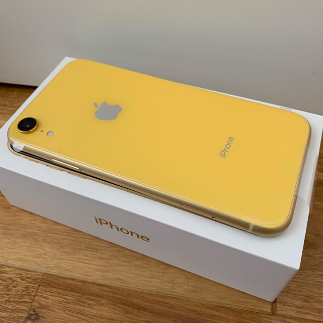 超話題新作 Apple SIMフリー 新品・未使用品 イエロー 64GB XR iPhone