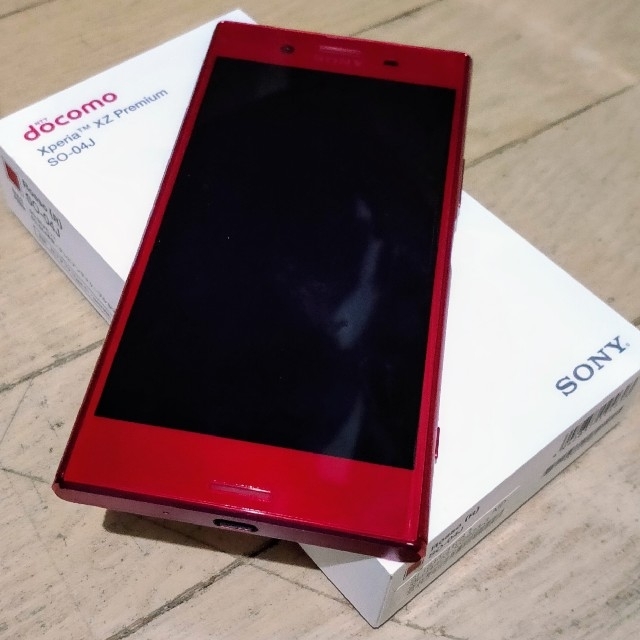 Xperia XZ Premium Rosso docomo 売れ筋がひクリスマスプレゼント ...