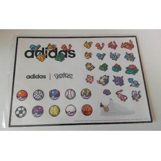 アディダス(adidas)のポケモンアディダスコラボのステッカー(キャラクターグッズ)