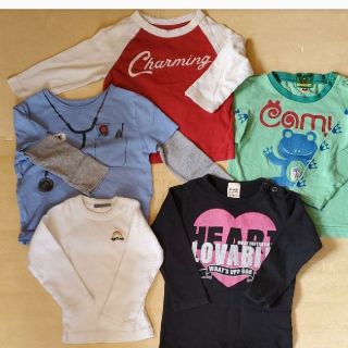 ギャップ(GAP)のベビー服　長袖Tシャツ　５枚(Ｔシャツ)