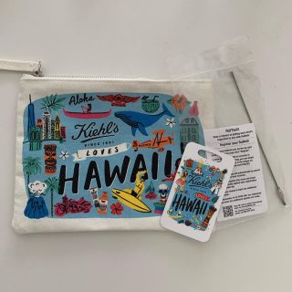 キールズ(Kiehl's)のKiehl’s Hawaii マチなしポーチ(ポーチ)