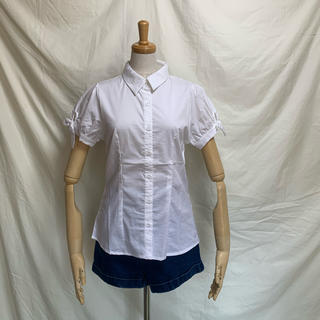 エモダ(EMODA)のEMODA 袖リボン付きシャツ(シャツ/ブラウス(半袖/袖なし))
