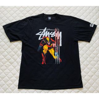 ステューシー(STUSSY)の　ステューシーSTUSSY × MARVEL Tシャツ X-MEN ウルヴァリン(Tシャツ/カットソー(半袖/袖なし))