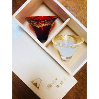 トウヨウササキガラス(東洋佐々木ガラス)の招福杯 ☆富士山☆ 東洋佐々木ガラス(グラス/カップ)