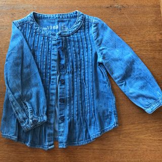 ベビーギャップ(babyGAP)の値下げ！デニム  カーディガン(カーディガン)