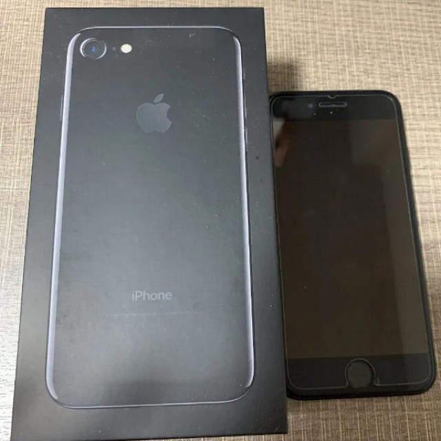 スマートフォン/携帯電話iPhone7 Black 256 GB Softbank ...