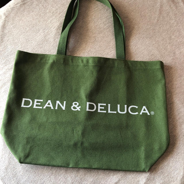 DEAN & DELUCA(ディーンアンドデルーカ)のDEAN&DELUCA トートバッグ　グリーン レディースのバッグ(トートバッグ)の商品写真