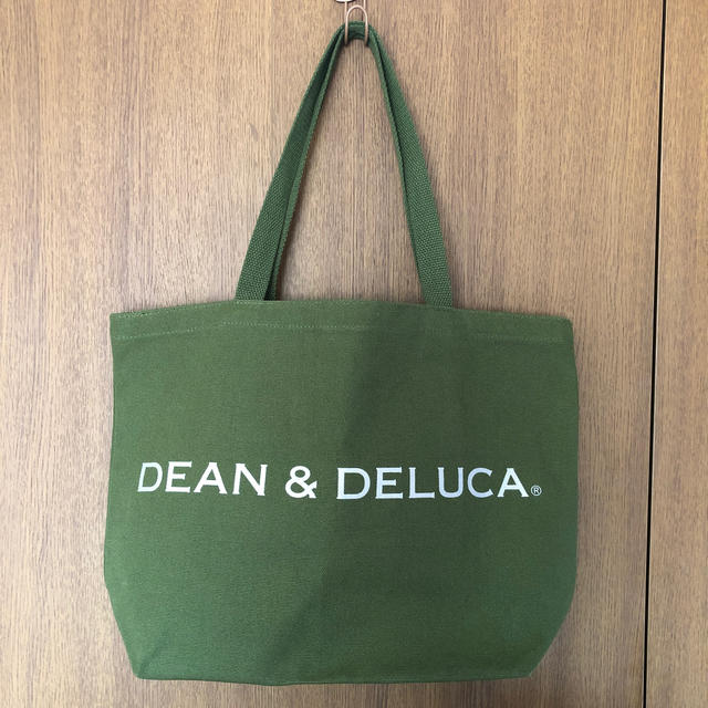 DEAN & DELUCA(ディーンアンドデルーカ)のDEAN&DELUCA トートバッグ　グリーン レディースのバッグ(トートバッグ)の商品写真