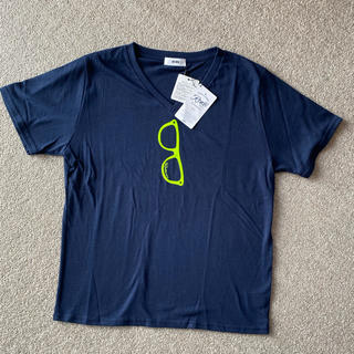 ロデオクラウンズワイドボウル(RODEO CROWNS WIDE BOWL)のロデオクラウン RCWB Tシャツ ネイビー 新品(Tシャツ(半袖/袖なし))