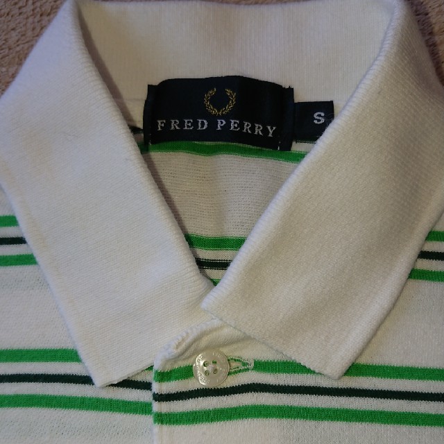 FRED PERRY(フレッドペリー)のFRED PERRY フレッドペリー ヒットユニオン ボーダー ポロシャツ S メンズのトップス(ポロシャツ)の商品写真