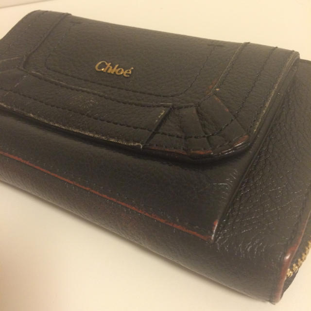 Chloe(クロエ)のクロエ パラティ ラウンドファスナー 黒 レディースのファッション小物(財布)の商品写真