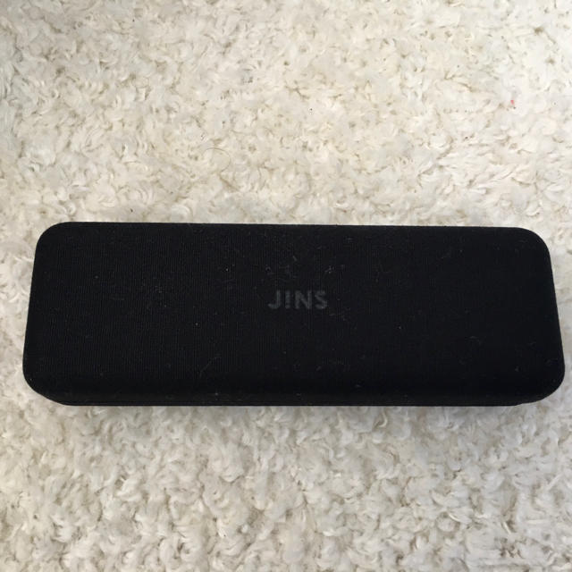 JINS(ジンズ)のメガネケース JINS 黒 メンズのファッション小物(サングラス/メガネ)の商品写真