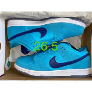 ナイキ(NIKE)のnike sb dunk low blue fury(スニーカー)